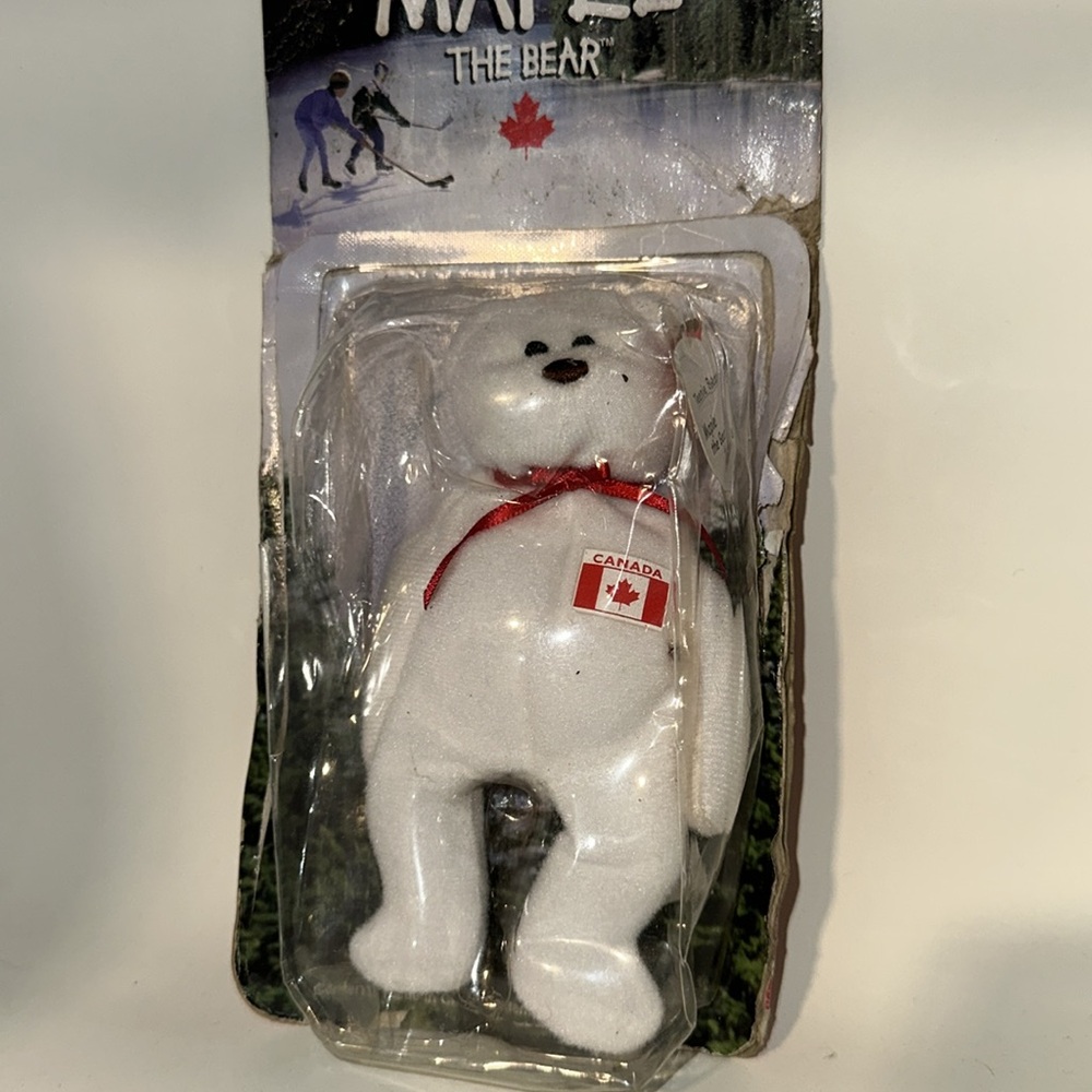 Genuine Beanie Babies Maple the Bear McDonalds ty